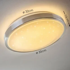 Plafonnier Star LED Blanc, 1 lumière