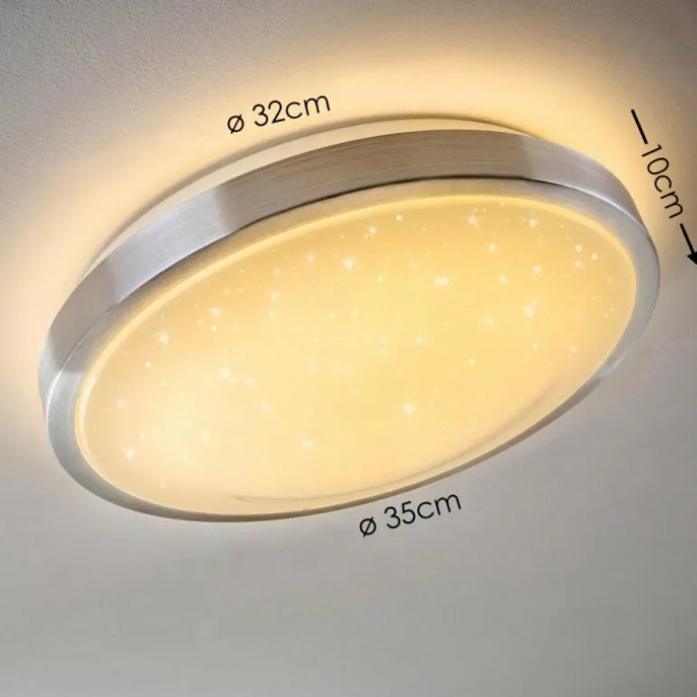 Plafonnier Star LED Blanc, 1 lumière