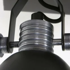 Plafonnier Steinhauer Brooklyn Noir, 3 lumières