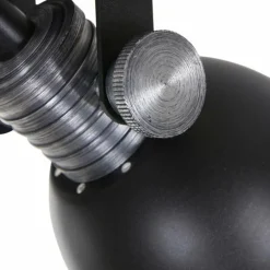 Plafonnier Steinhauer Brooklyn Noir, 3 lumières