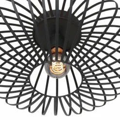 Plafonnier Steinhauer Dunbar Noir, 1 lumière