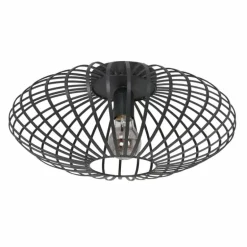 Plafonnier Steinhauer Dunbar Noir, 1 lumière