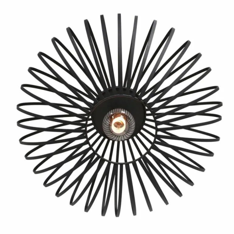 Plafonnier Steinhauer Dunbar Noir, 1 lumière