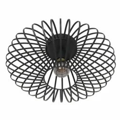 Plafonnier Steinhauer Dunbar Noir, 1 lumière