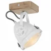 Plafonnier Steinhauer Gearwood LED Blanc, 1 lumière
