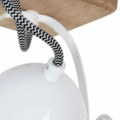 Plafonnier Steinhauer Gearwood LED Blanc, 1 lumière