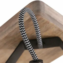 Plafonnier Steinhauer Gearwood Bois clair, 2 lumières