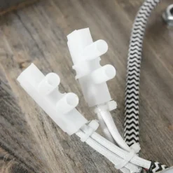 Plafonnier Steinhauer Gearwood Anthracite, Brun, 3 lumières