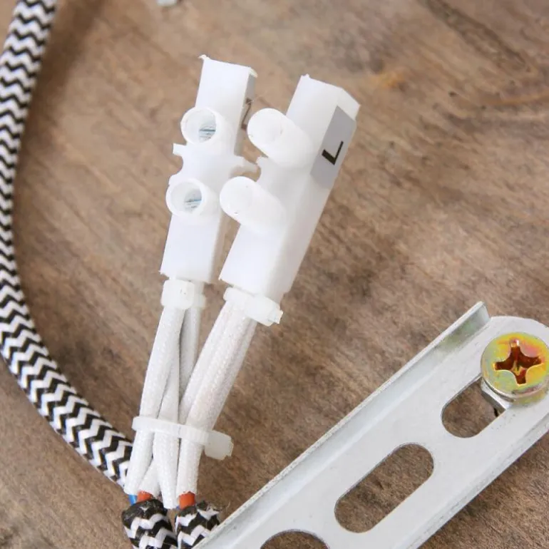 Plafonnier Steinhauer Gearwood Brun, Vert, 3 lumières