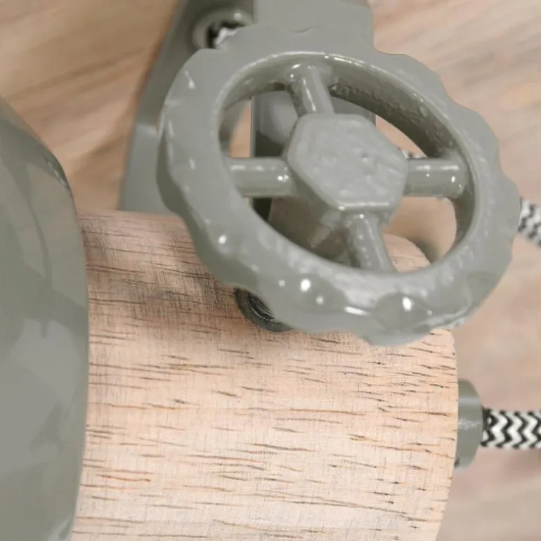 Plafonnier Steinhauer Gearwood Brun, Vert, 3 lumières