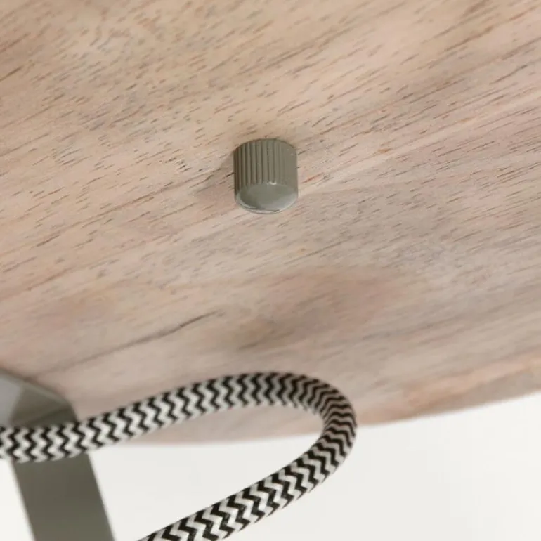 Plafonnier Steinhauer Gearwood Brun, Vert, 3 lumières