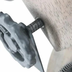 Plafonnier Steinhauer Gearwood Brun, Gris, 3 lumières