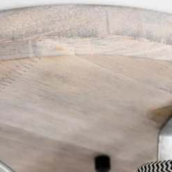 Plafonnier Steinhauer Gearwood Brun, Nickel mat, 3 lumières