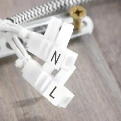 Plafonnier Steinhauer Gearwood Brun, Blanc, 3 lumières