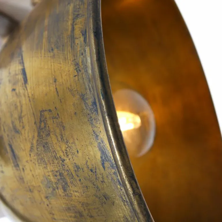 Plafonnier Steinhauer Gearwood Bronze, 1 lumière