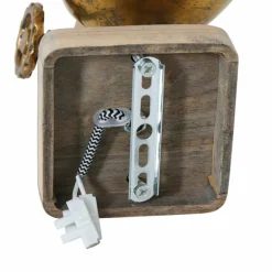 Plafonnier Steinhauer Gearwood Bronze, 1 lumière