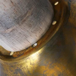 Plafonnier Steinhauer Gearwood Bronze, 2 lumières