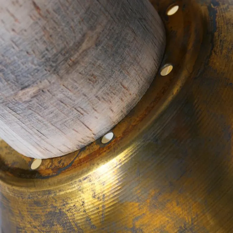 Plafonnier Steinhauer Gearwood Bronze, 2 lumières