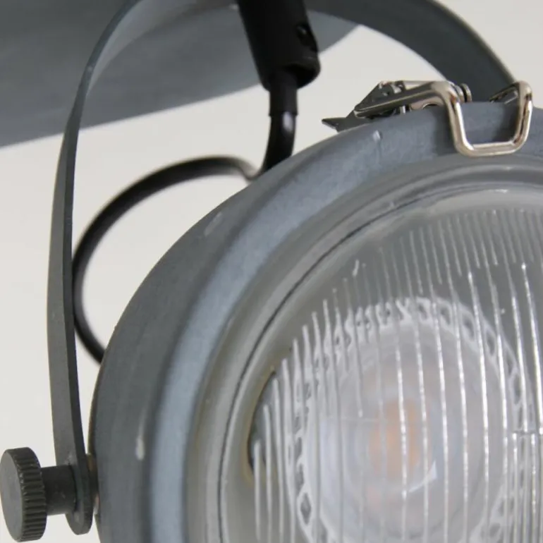 Plafonnier Steinhauer Mexlite Gris, 2 lumières