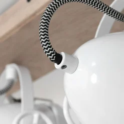 Plafonnier Steinhauer Michelle Écru, 3 lumières