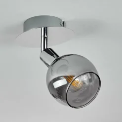 Plafonnier Stranderod Chrome, 1 lumière