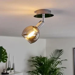 Plafonnier Stranderod Chrome, 1 lumière