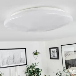 Plafonnier Stungchhveng LED Blanc, 1 lumière