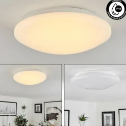 Plafonnier Stungchhveng LED Blanc, 1 lumière