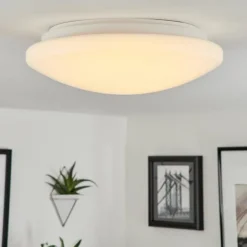 Plafonnier Stungchhveng LED Blanc, 1 lumière