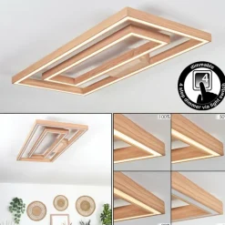 Plafonnier Surisultana LED Écru, 2 lumières