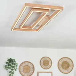 Plafonnier Surisultana LED Écru, 2 lumières