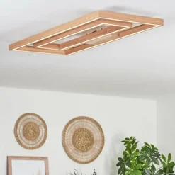 Plafonnier Surisultana LED Écru, 2 lumières