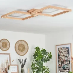 Plafonnier Surisultana LED Écru, 2 lumières