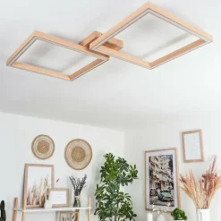 Plafonnier Surisultana LED Écru, 2 lumières