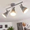 Plafonnier Susu Gris, 3 lumières
