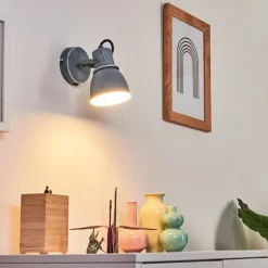 Plafonnier Susus Gris, 1 lumière