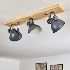 Plafonnier Svanfolk Bleu, Brun, Gris, Blanc, 3 lumières