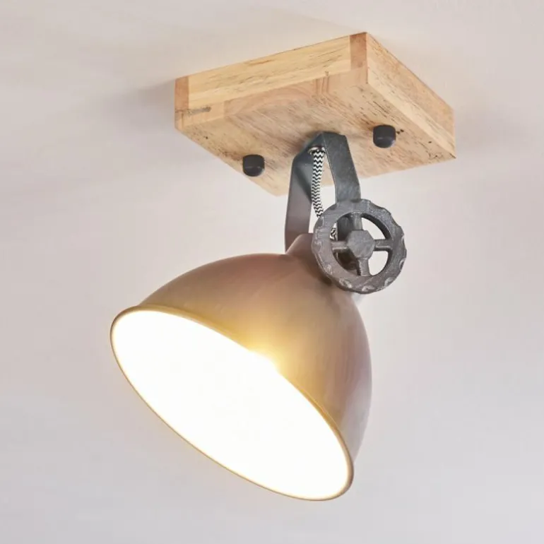 Plafonnier Svanfolk Bleu, Brun, Gris, Blanc, 1 lumière