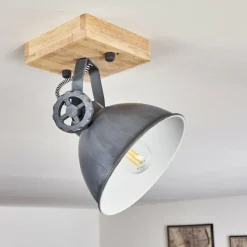 Plafonnier Svanfolk Bleu, Brun, Gris, Blanc, 1 lumière