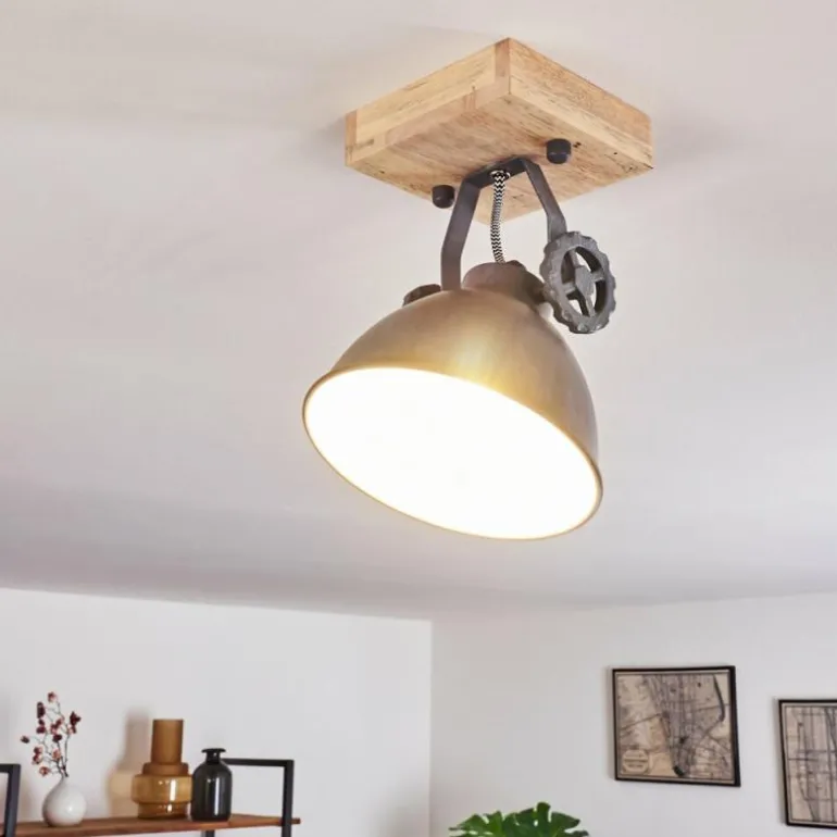 Plafonnier Svanfolk Bleu, Brun, Gris, Blanc, 1 lumière