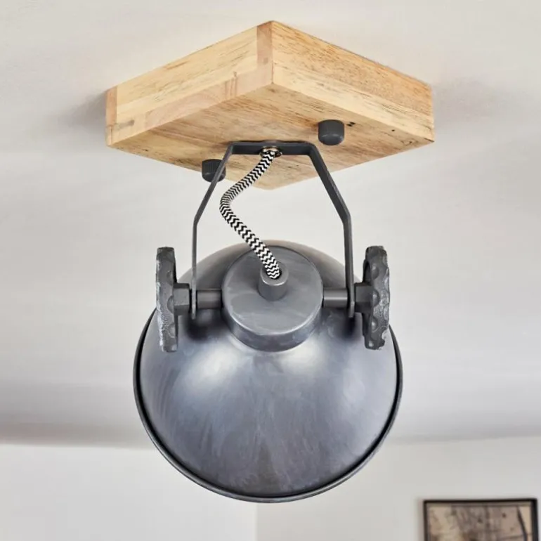 Plafonnier Svanfolk Bleu, Brun, Gris, Blanc, 1 lumière