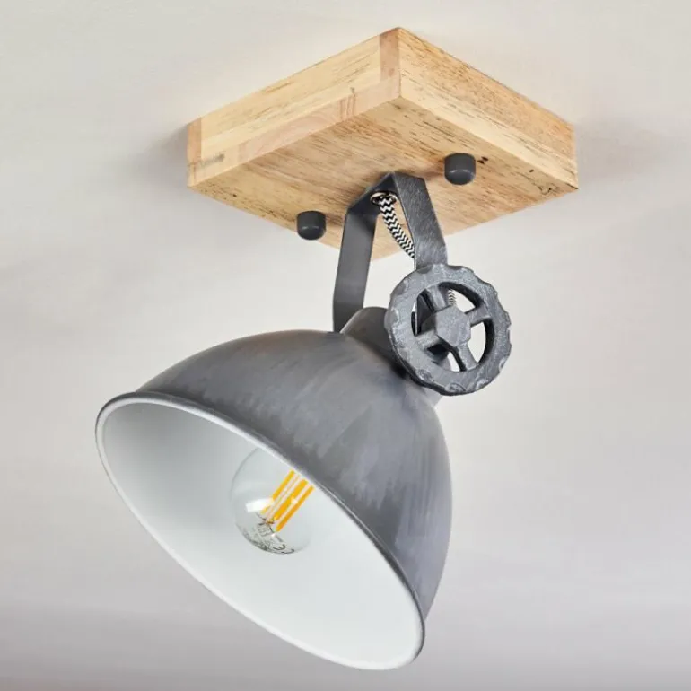 Plafonnier Svanfolk Bleu, Brun, Gris, Blanc, 1 lumière