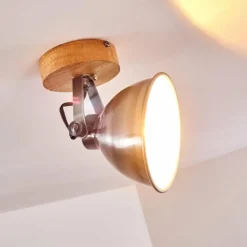 Plafonnier Svanfolk Bois clair, 1 lumière