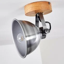 Plafonnier Svanfolk Bois clair, 1 lumière