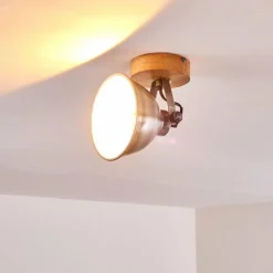 Plafonnier Svanfolk Bois clair, 1 lumière