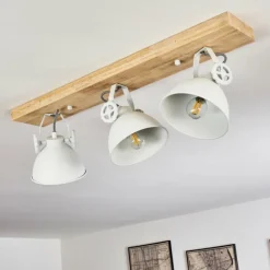 Plafonnier Svanfolk Brun, Blanc, 3 lumières