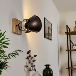 Plafonnier Svanfolk Brun, Noir, Blanc, 1 lumière