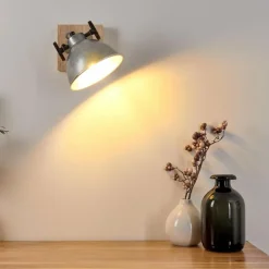 Plafonnier Svanfolk Brun, Noir, Zingué, 1 lumière