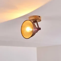 Plafonnier Svankfolk Bois clair, 1 lumière