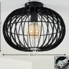Plafonnier Svensbyn Noir, 1 lumière